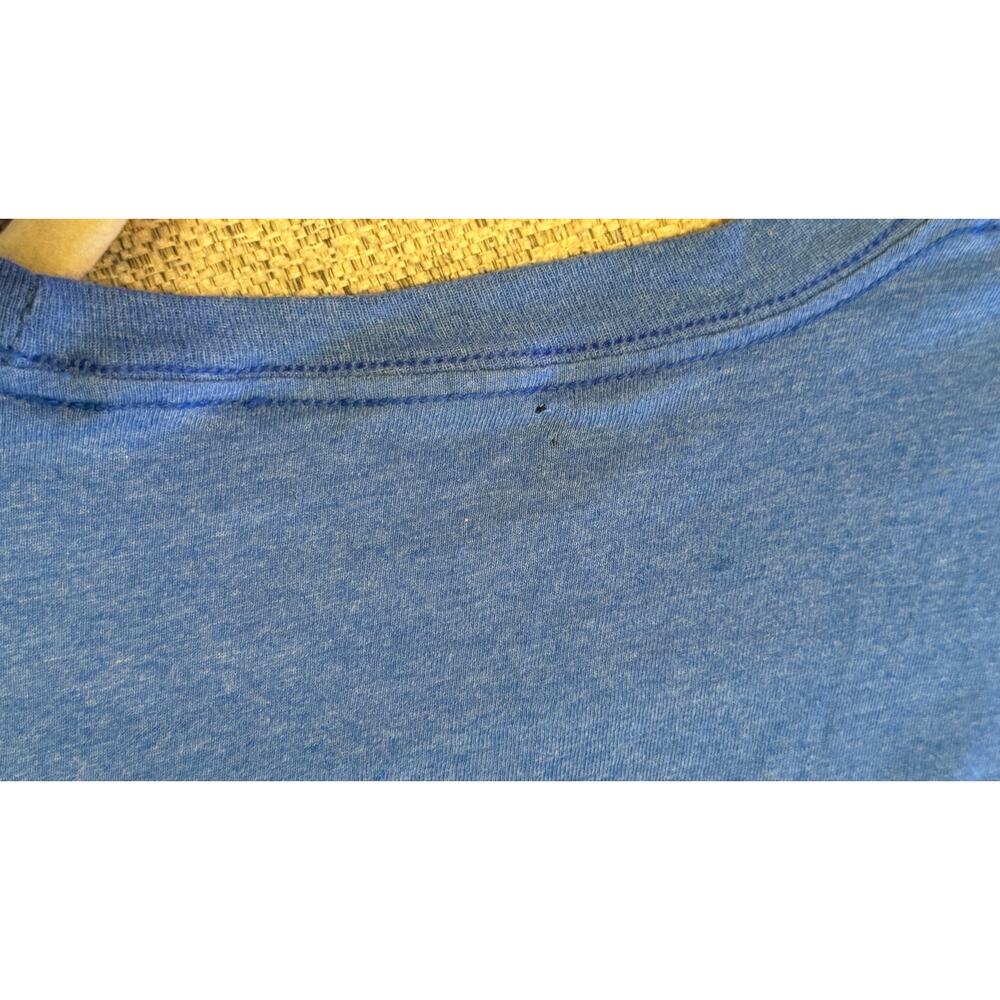 Looney Tunes Graphic T-Shirt Blue Short Sleeve Crew Neck Characters Adult XL - Picture 7 of 7